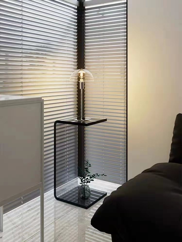 SkandiShop Nordic Transparent Sidetable